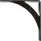 Ekena Millwork Legacy Steel Bracket, Antiqued Silver 2"W x 10"D x 10"H BKTM02X10X10LEASV - alternate 6